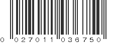 UPC 027011036750