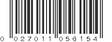 UPC 027011056154