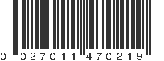 UPC 027011470219