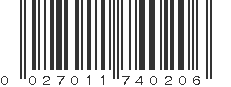 UPC 027011740206