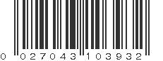 UPC 027043103932