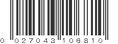 UPC 027043106810