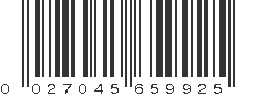 UPC 027045659925