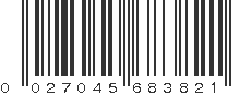 UPC 027045683821