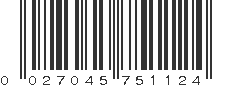 UPC 027045751124