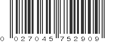 UPC 027045752909