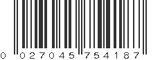 UPC 027045754187