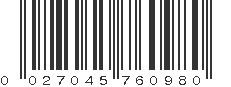 UPC 027045760980