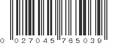 UPC 027045765039