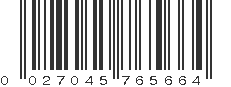 UPC 027045765664