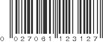 UPC 027061123127