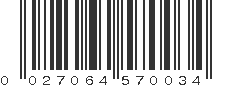 UPC 027064570034