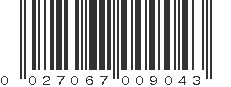 UPC 027067009043