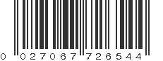 UPC 027067726544