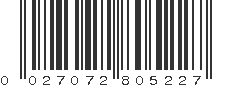 UPC 027072805227