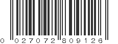 UPC 027072809126