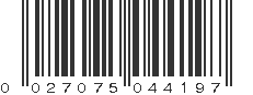 UPC 027075044197