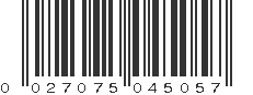 UPC 027075045057