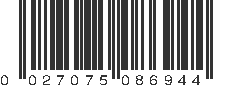 UPC 027075086944