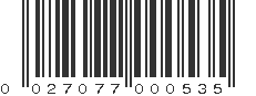 UPC 027077000535