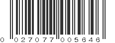 UPC 027077005646