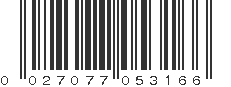 UPC 027077053166