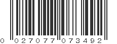 UPC 027077073492