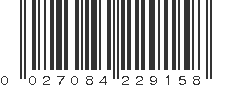 UPC 027084229158