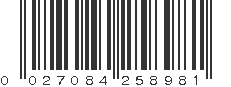 UPC 027084258981