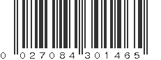 UPC 027084301465