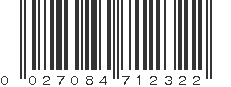 UPC 027084712322