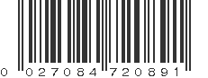 UPC 027084720891