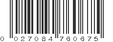 UPC 027084760675