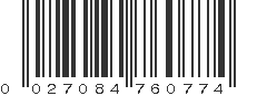 UPC 027084760774