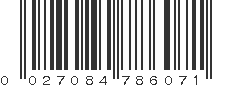 UPC 027084786071