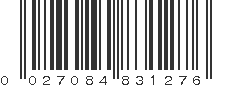 UPC 027084831276