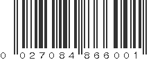 UPC 027084866001