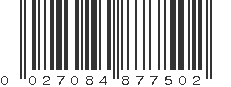 UPC 027084877502