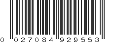 UPC 027084929553