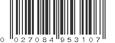 UPC 027084953107