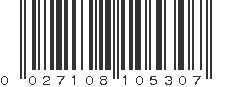 UPC 027108105307