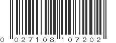 UPC 027108107202