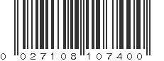 UPC 027108107400