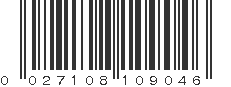 UPC 027108109046