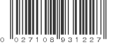 UPC 027108931227