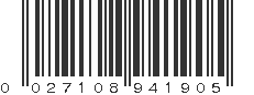 UPC 027108941905