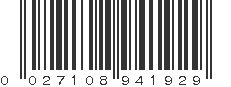 UPC 027108941929