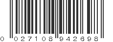 UPC 027108942698