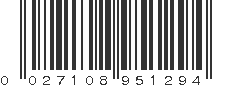 UPC 027108951294