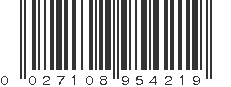 UPC 027108954219